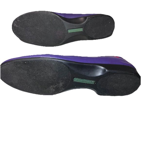 Vintage Grasshoppers by Keds Red Hat Society Limited Ed Purple Leather Sz 8.5 - Picture 7 of 7